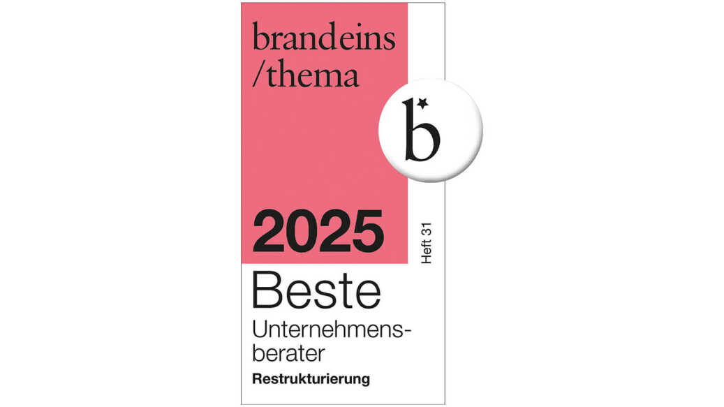 Band Eins Award Restructuring