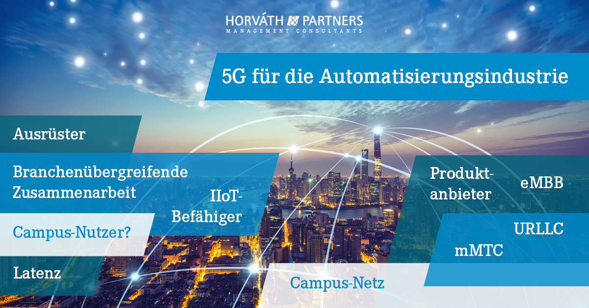 Automatisierung von Morgen – Warum die 5G-Technologie auf dem Weg zur vernetzten Fabrik 